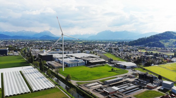 Windenergieanlage Heerbrugg